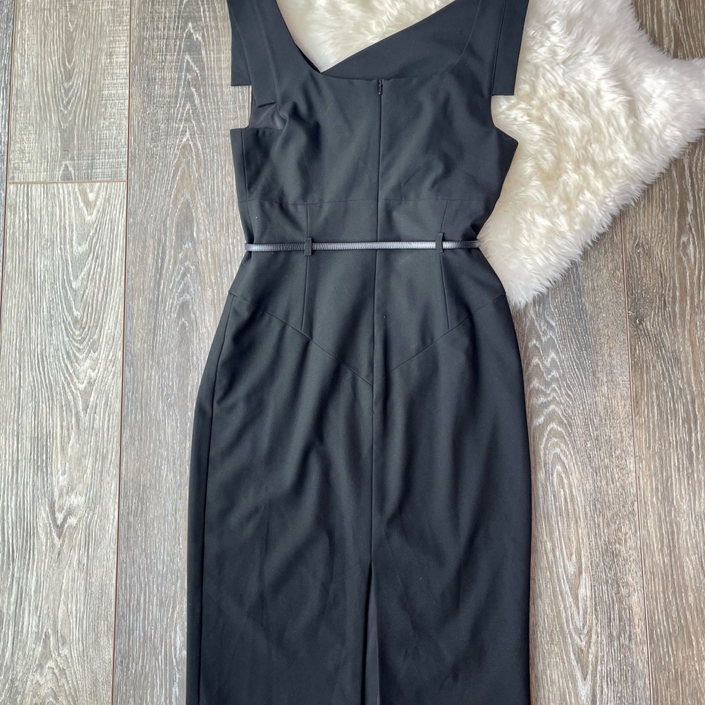 Jackie O Black Sheath Dress - Picture 6 of 13